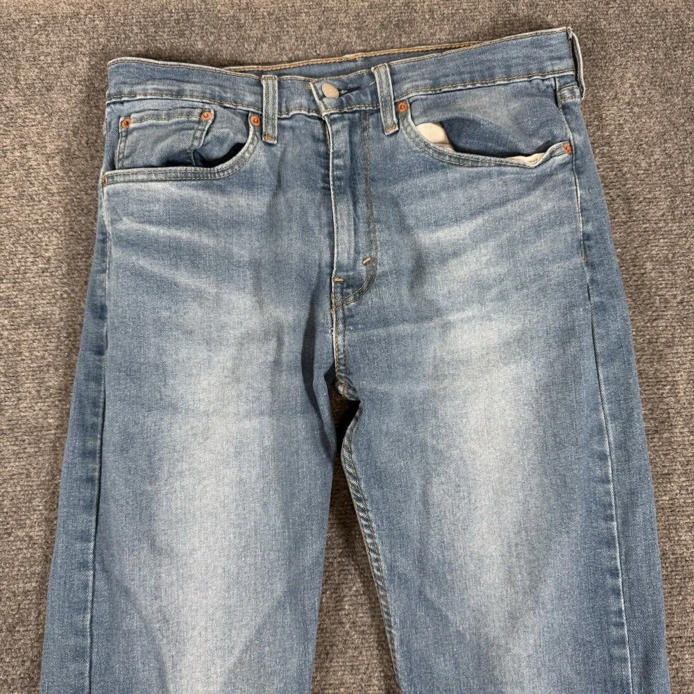 Levi's 505 Jeans Men's 34x32 (Actual 32x31) Regular Fit Straight Leg Medium Wash